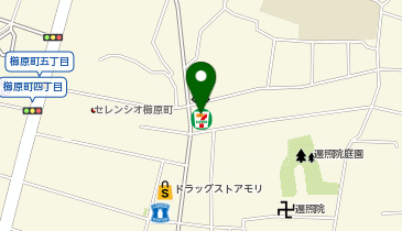 セブンイレブン 久留米櫛原店の地図画像