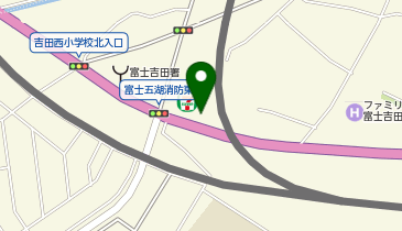 セブンイレブン 富士吉田平成通り店の地図画像