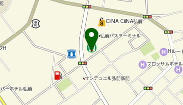 セブンイレブン 弘前駅前3丁目店の地図画像