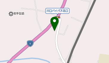 セブンイレブン 岩手町川口バイパス店の地図画像