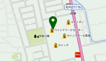 セブン銀行 ベイシア常滑店 共同出張所の地図画像