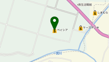 セブン銀行 ベイシア長生店 共同出張所の地図画像
