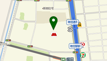 セブン銀行 カインズ名古屋堀田店 共同出張所の地図画像