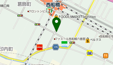 セブンイレブン 船橋印内町店の地図画像