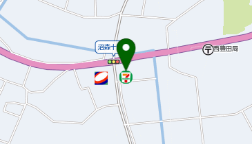 セブンイレブン 茨城八千代沼森店の地図画像