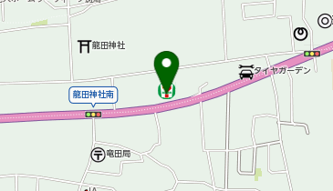 セブンイレブン 斑鳩町龍田店の地図画像