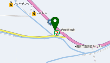 セブンイレブン 備前伊部店の地図画像