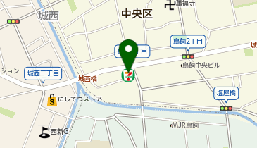 セブンイレブン 福岡鳥飼1丁目店の地図画像