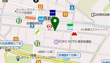 セブンイレブン 西葛西駅南口店の地図画像