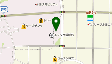 セブン銀行 トレッサ横浜 南棟 共同出張所の地図画像