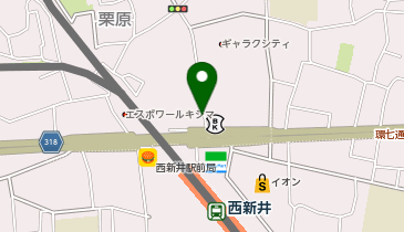 セブンイレブン 足立栗原1丁目店の地図画像