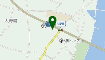 セブンイレブン 大川大野島店の地図画像