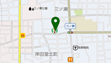 セブンイレブン 東大阪三ノ瀬1丁目店の地図画像