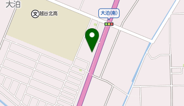 セブン銀行 オーケー越谷大泊店 共同出張所の地図画像