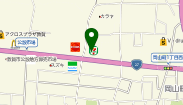 セブンイレブン 敦賀27号線店の地図画像