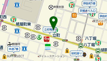 セブンイレブン スタートラム広島店の地図画像