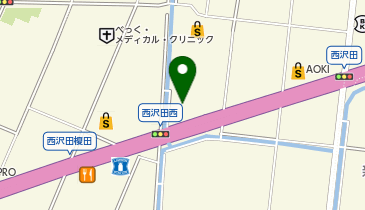 セブンイレブン 沼津西沢田南店の地図画像