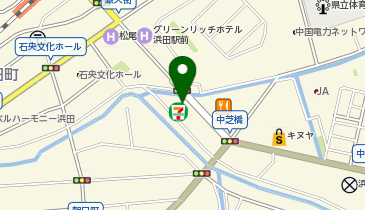 セブンイレブン 浜田黒川町店の地図画像