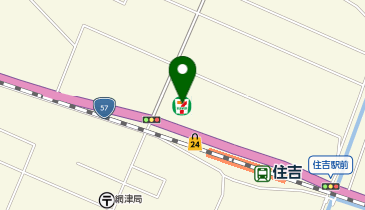 セブンイレブン 宇土住吉町店の地図画像