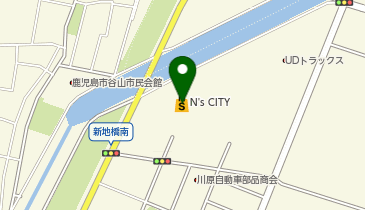 セブン銀行 ニシムタ N&rsquo;sCITY谷山店 共同出張所の地図画像