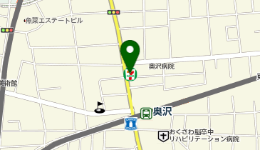 セブンイレブン 世田谷奥沢2丁目店の地図画像