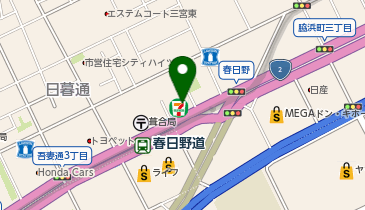 セブンイレブン 神戸脇浜町3丁目店の地図画像