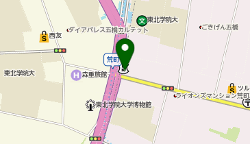 セブンイレブン 仙台荒町商店街入口店の地図画像