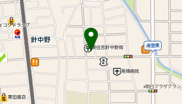 セブンイレブン 大阪針中野4丁目店の地図画像