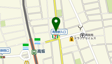 セブンイレブン 高坂駅東口店の地図画像