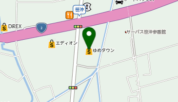 セブン銀行 ゆめタウン倉敷 共同出張所の地図画像