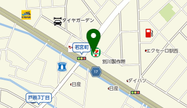 セブンイレブン 金沢駅西本町3丁目店の地図画像