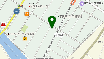 セブンイレブン 宇多津浜五番丁店の地図画像