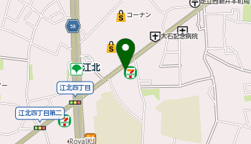 セブンイレブン 足立扇3丁目店の地図画像