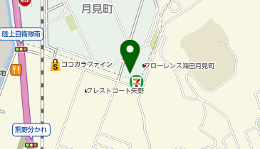 セブンイレブン 広島矢野東2丁目店の地図画像