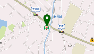 セブンイレブン 福岡大平寺店の地図画像