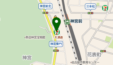 セブンイレブン 熱田神宮前店の地図画像