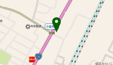 セブンイレブン 下野小金井店の地図画像