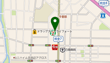 セブンイレブン 大阪杭全5丁目店の地図画像
