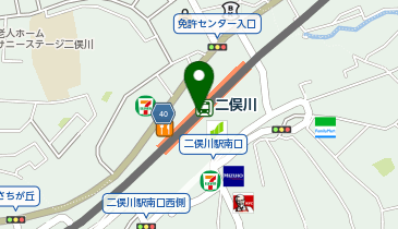 セブン銀行 相模鉄道二俣川駅 共同出張所の地図画像