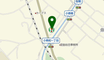セブンイレブン 七尾小島町店の地図画像