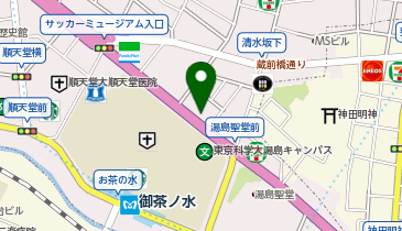 セブンイレブン 文京湯島1丁目店の地図画像