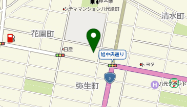 セブンイレブン 八代花園町店の地図画像