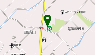セブンイレブン 聖籠諏訪山店の地図画像