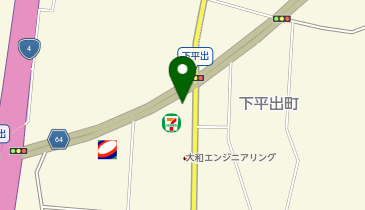 セブンイレブン 宇都宮下平出店の地図画像