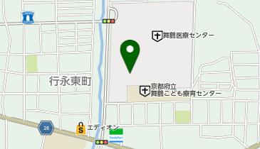 セブン銀行 舞鶴医療センター 共同出張所の地図画像
