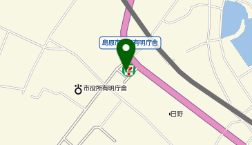 セブンイレブン 島原有明町店の地図画像