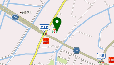 セブンイレブン 射水広上店の地図画像