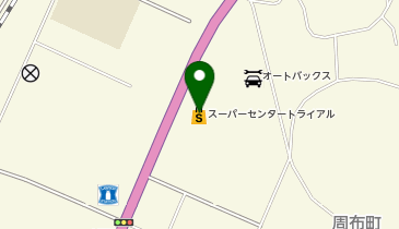 セブン銀行 スーパーセンタートライアル浜田店 共同出張所の地図画像