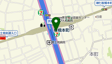 セブンイレブン 板橋本町駅前店の地図画像
