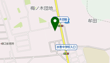 セブンイレブン 水巻梅ノ木団地店の地図画像